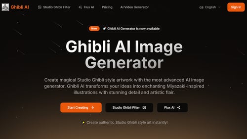 image of Ghibli AI