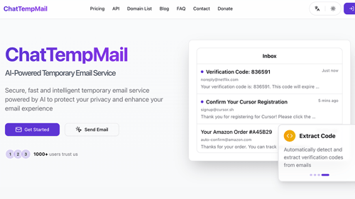 image of ChatTempMail