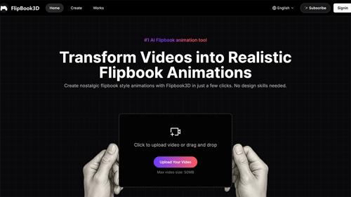 image of Flipbook3D