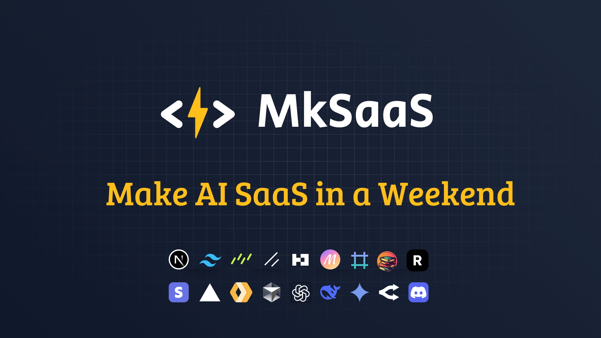 image of MkSaaS