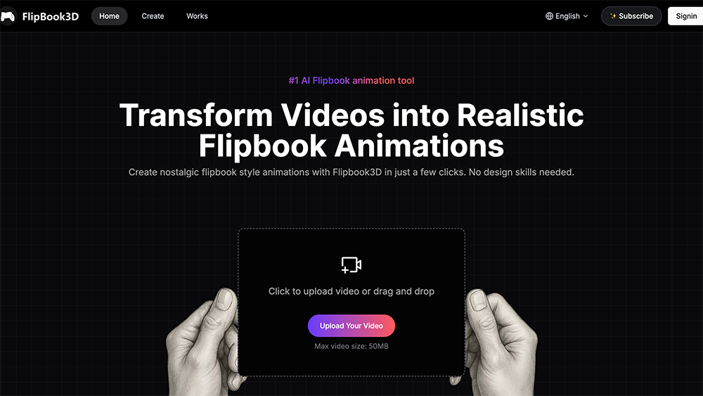 image of Flipbook3D